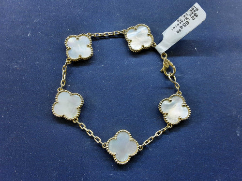 Bead Bracelet - Yellow Gold 18k (.750) 14.7 grams 8 inch