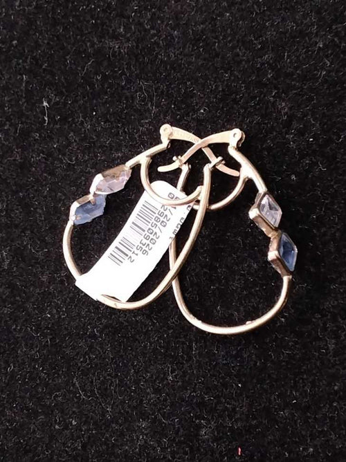 Hoop Earrings - Yellow Gold 10k (.417) 3.9 grams