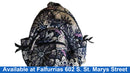 Vera Bradley Purple Backpack / Briefcase / Bag