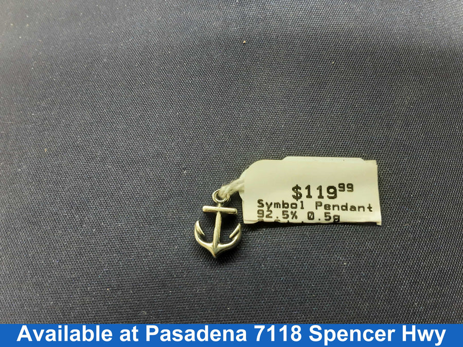 Symbol Pendant - Silver 0.5 grams