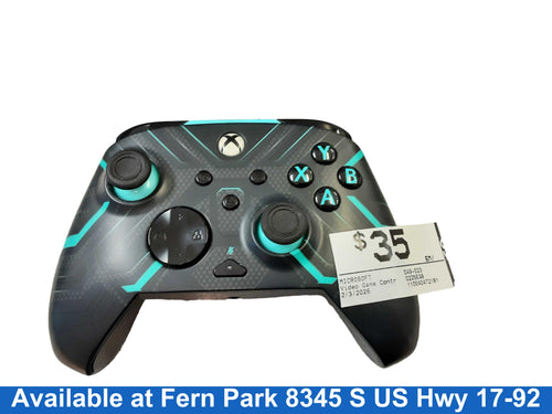 Microsoft 049-023 Blue Gaming Controller
