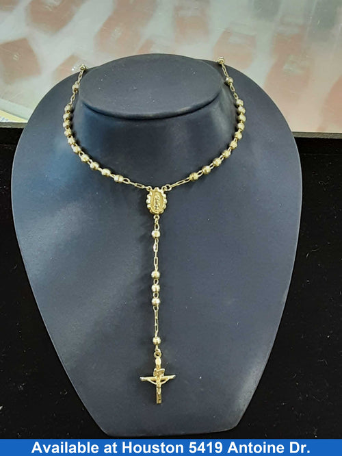 Bead Chain - Yellow Gold 14k (.585) 10.5 grams 20 inch