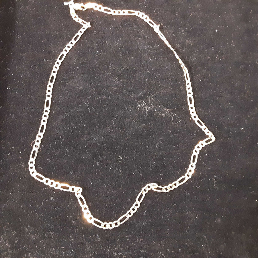 Figaro Chain - Yellow Gold 14k (.585) 8.3 grams 18 inch