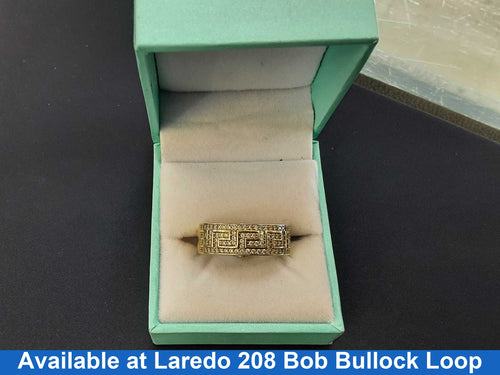 Ring - Wedding Band - Yellow Gold 10k (.417) 2.6 grams Size 10