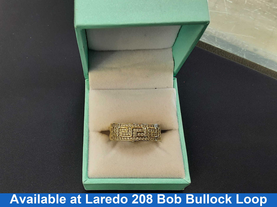 Ring - Wedding Band - Yellow Gold 10k (.417) 2.6 grams Size 10