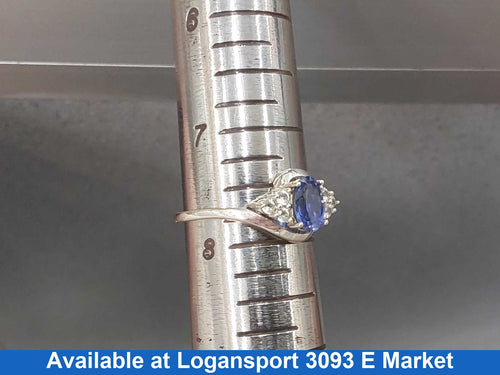 Women's Ring - White Gold 10k (.417) 1.7 grams Size 10