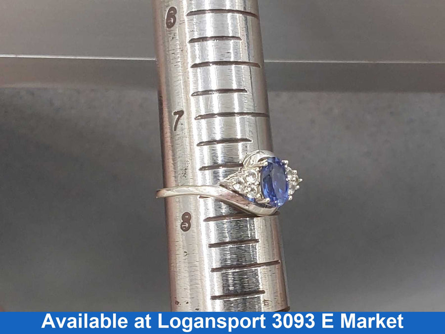 Women's Ring - White Gold 10k (.417) 1.7 grams Size 10