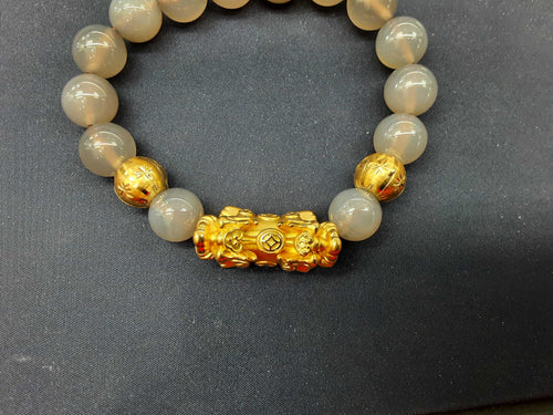 Bead Bracelet - Yellow Gold 22k (.917) 26.5 grams 8 inch