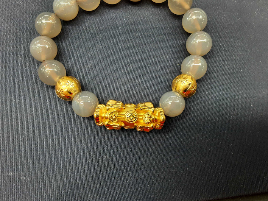 Bead Bracelet - Yellow Gold 22k (.917) 26.5 grams 8 inch