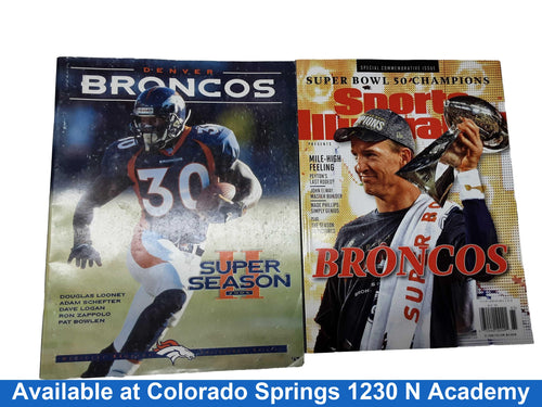 Sports Illustrated Denver Bronco 50th Multi-color Other Collectible