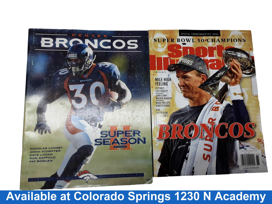 Sports Illustrated Denver Bronco 50th Multi-color Other Collectible