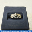 Women's Ring - White Gold 14k (.585) 4.1 grams Size 9