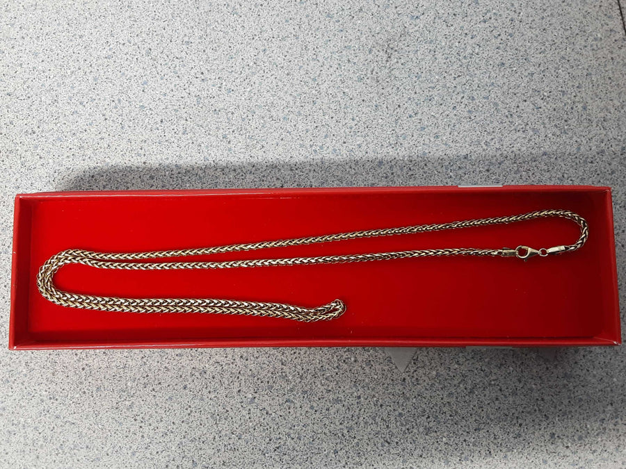 Fox Tail Chain - Yellow Gold 14k (.585) 8.9 grams 24 inch
