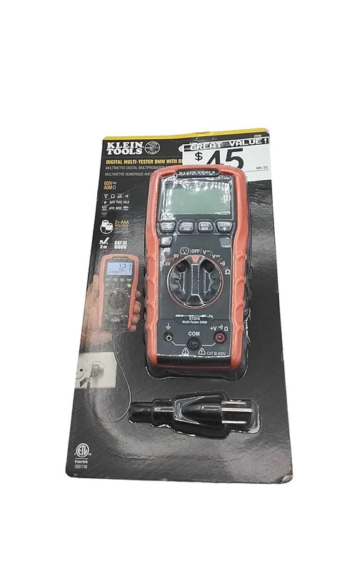 Klein Tools Et270 Orange Electrical Testing Instrument