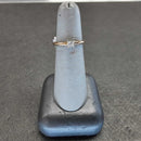 Women's Ring - Solitaire - Yellow Gold 10k (.417) 1.6 grams Size 7.5