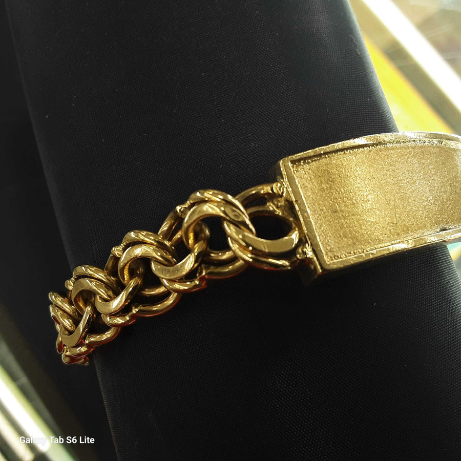 ID Bracelet - Yellow Gold 10k (.417) 66.1 grams 10 inch