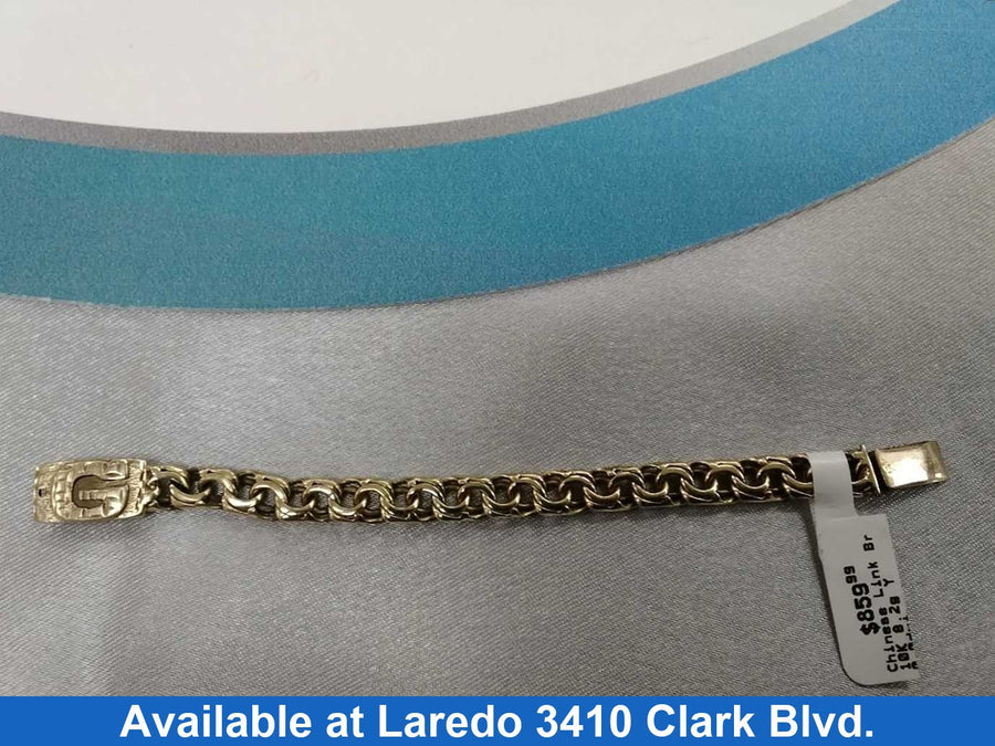 Bracelet - Yellow Gold 10k (.417) 8.2 grams 4 inch