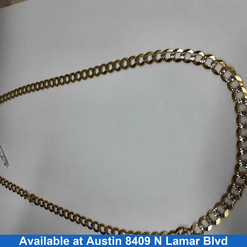 Cuban Link Chain - Yellow Gold 14k (.585) 31.2 grams 25 inch