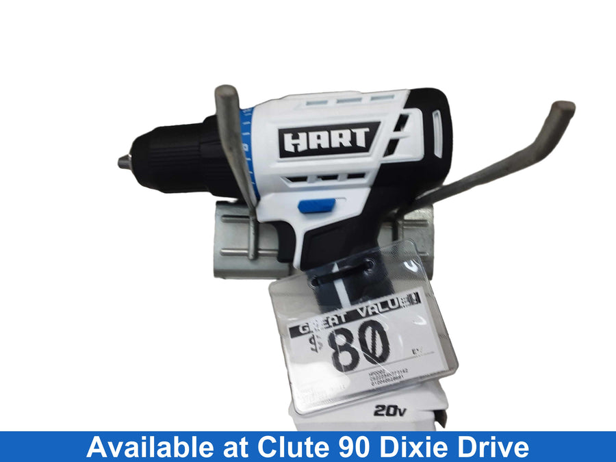 Hart Hpdd02 White Cordless Standard Drill