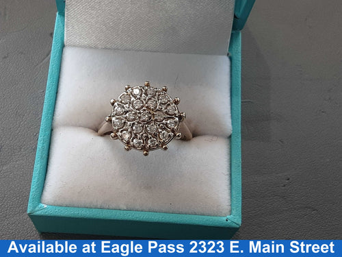 Women's Ring - Yellow Gold 14k (.585) 7 grams Size 9