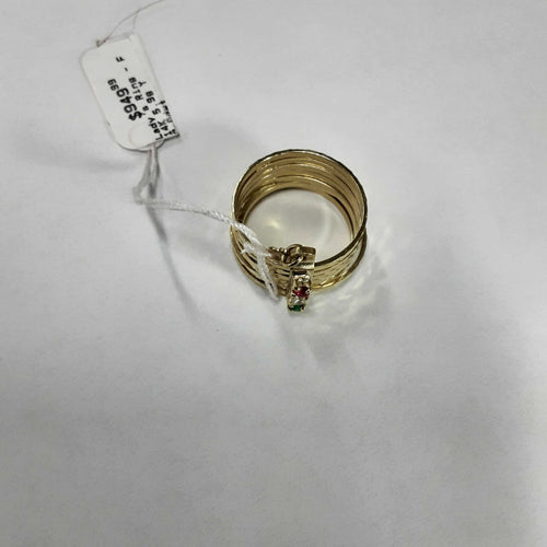 Women's Ring - Yellow Gold 14k (.585) 5.9 grams Size 8