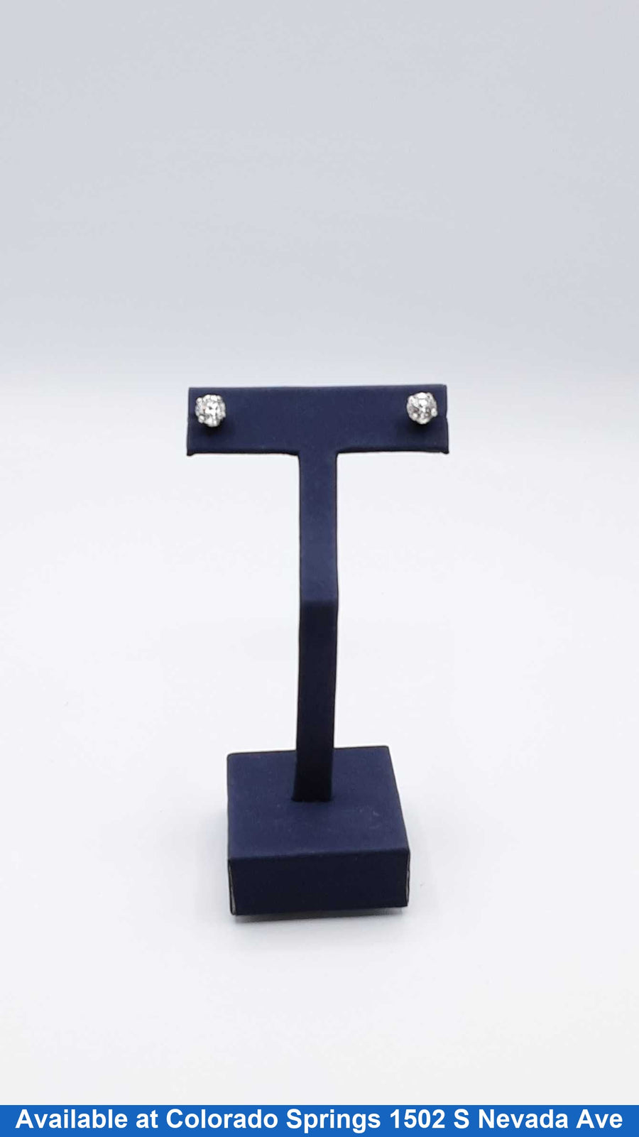 Earrings - White Gold 14k (.585) 1.7 grams