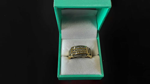 Men's Ring - Yellow Gold 10k (.417) 6.7 grams Size 20