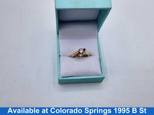 Women's Ring - Yellow Gold 14k (.585) 3.9 grams Size 6