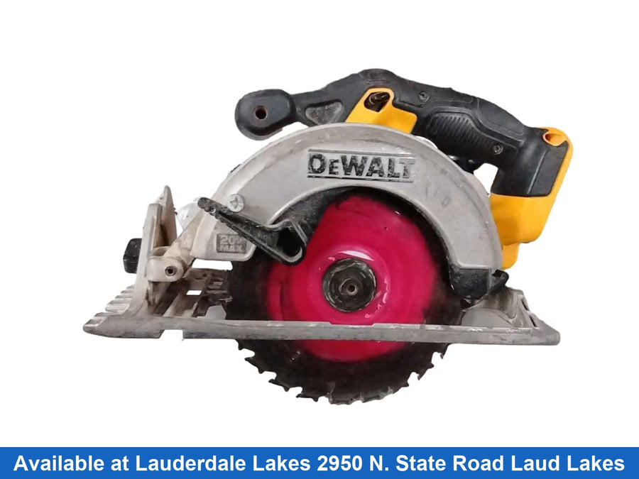 Dewalt Dcs391 Yellow Corded Circular Saw