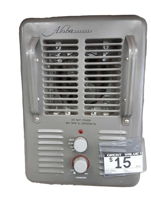 Aloha Breeze 01013 Gray Space / Room Heater
