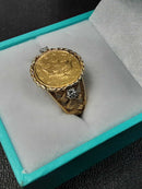 Women's Ring - Yellow Gold 14k (.585) 5.7 grams Size 7