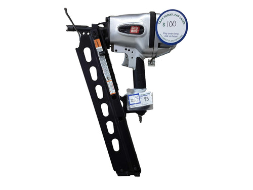 Griprite Silver Pneumatic Roofing Nailer