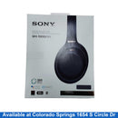 Sony Wh-1000xm4 Black Stereo Headphone