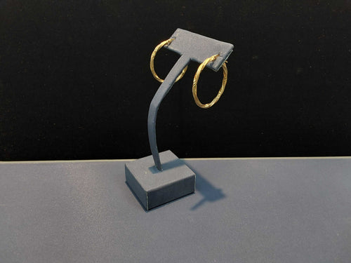 Bangle Earrings - Yellow Gold 10k (.417) 2.2 grams