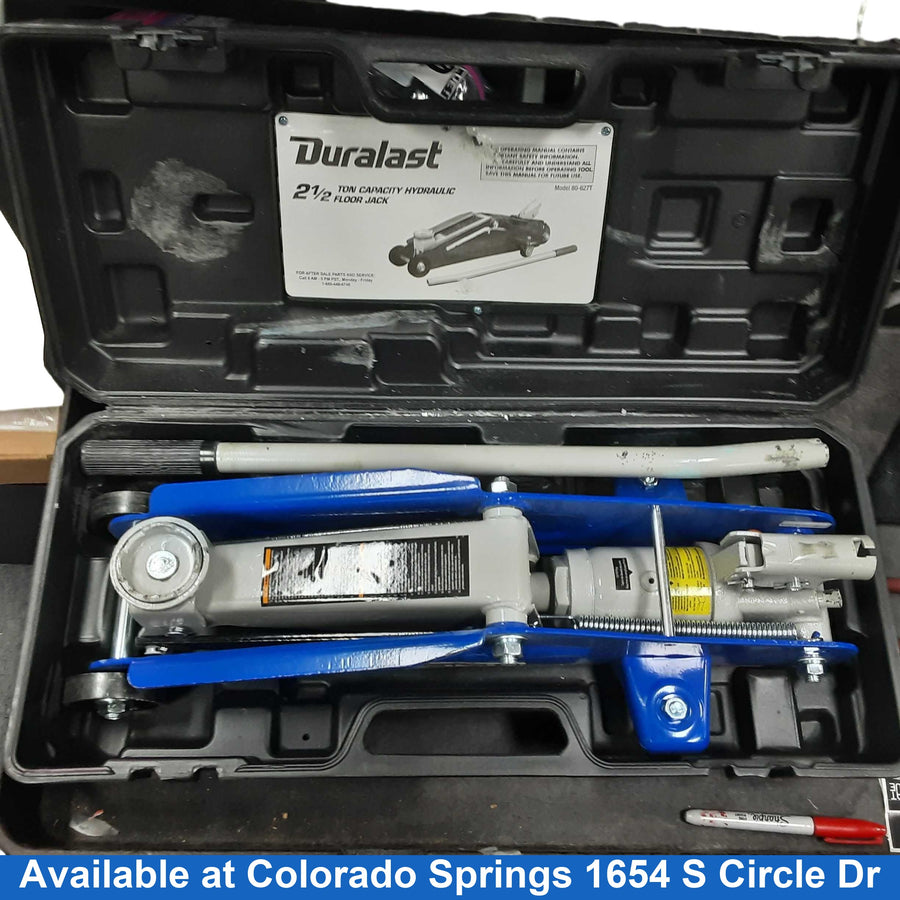 Duralast 80-627t Blue Automotive Jack