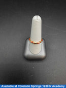 Women's Ring - Yellow Gold 18k (.750) 4.5 grams Size 9