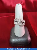 Women's Ring - White Gold 14k (.585) 8.8 grams Size 8