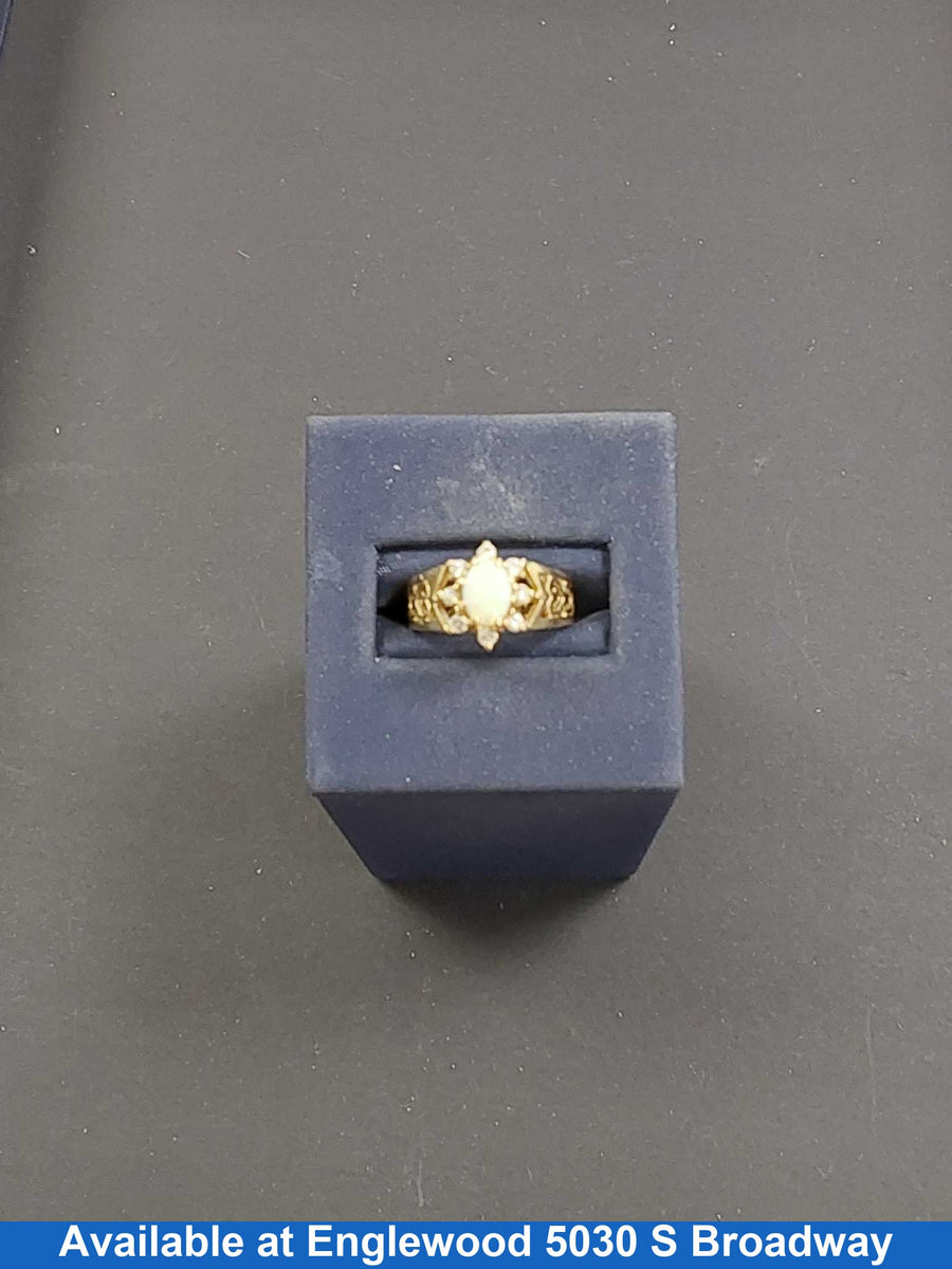 Women's Ring - Yellow Gold 14k (.585) 3.9 grams Size 6