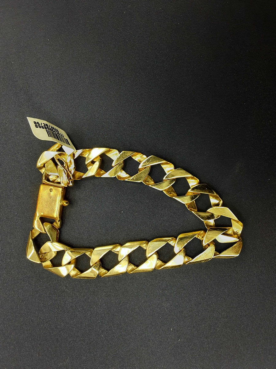 Bracelet - Yellow Gold 14k (.585) 30.8 grams 8 inch