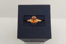 Women's Ring - Solitaire - Yellow Gold 10k (.417) 1.902 grams Size 6