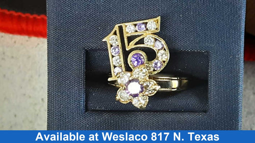 Women's Ring - Yellow Gold 10k (.417) 3.2 grams Size 8