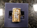Women's Ring - Yellow Gold 14k (.585) 4.3 grams Size 8