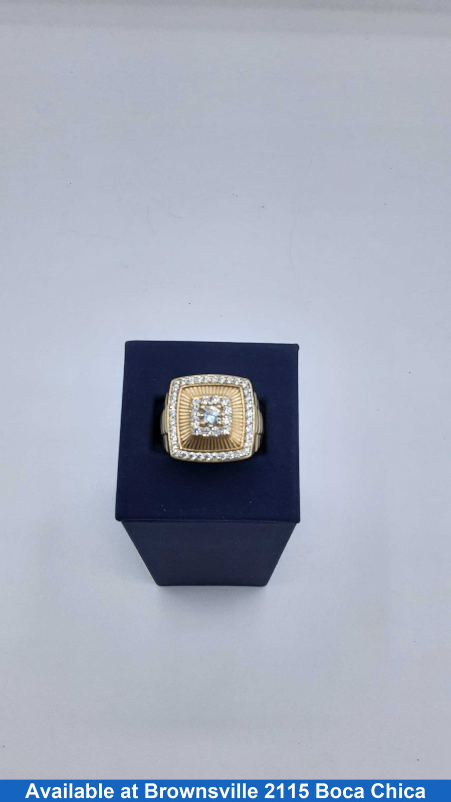 Men's Ring - Yellow Gold 10k (.417) 5.7 grams Size 12