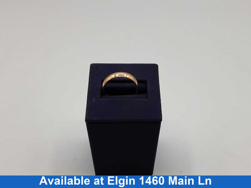 Ring - Wedding Band - Yellow Gold 10k (.417) 2.3 grams Size 8.5