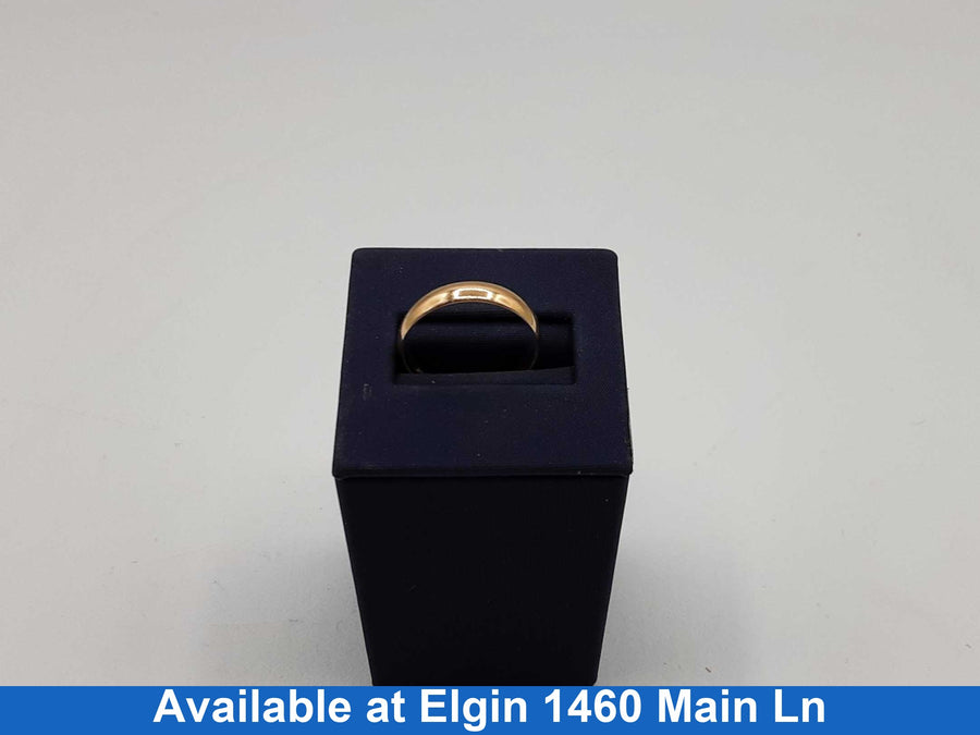 Ring - Wedding Band - Yellow Gold 10k (.417) 2.3 grams Size 8.5