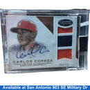 Baseball Card Carlos Correa 4 Out Of 10 White Other Collectible