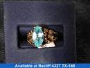 Women's Ring - Yellow Gold 14k (.585) 4.3 grams Size 5