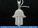 Diamond Pendant - White Gold 10k (.417) 8.3 grams