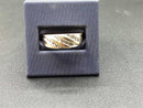 Ring - Wedding Band - Yellow Gold 14k (.585) 4.7 grams Size 10.5
