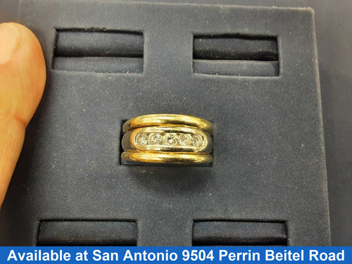 Men's Ring - Yellow Gold 14k (.585) 16.2 grams Size 9